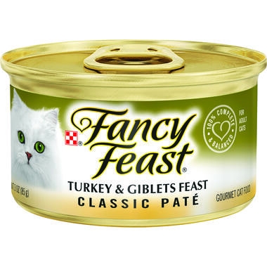 Fancy Feast Classic Pat Turkey Giblets Purina Arabia